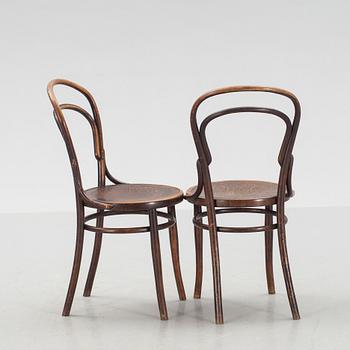 CAFÉSTOLAR ett par, 1900-talet början.