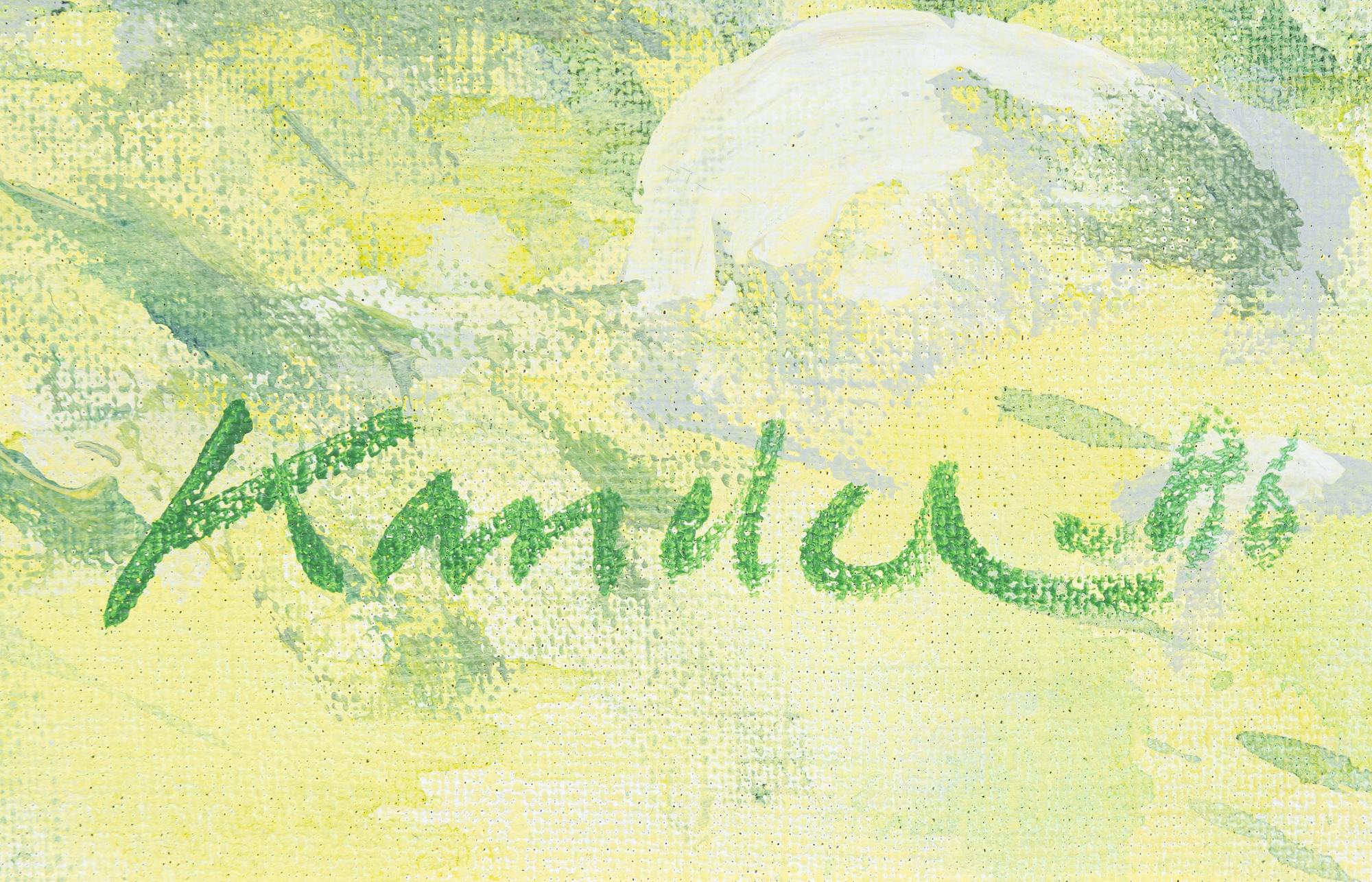 Leif Kander, olja på duk, signerad och daterad -86.