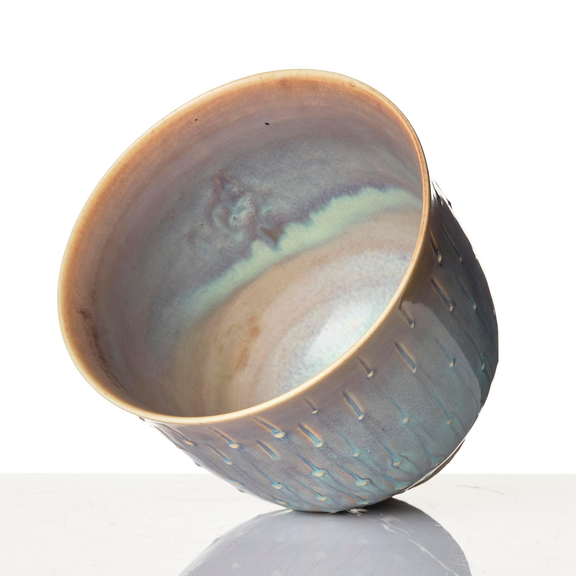 Stig Lindberg, a stoneware vase, Gustavsberg Studio 1944.