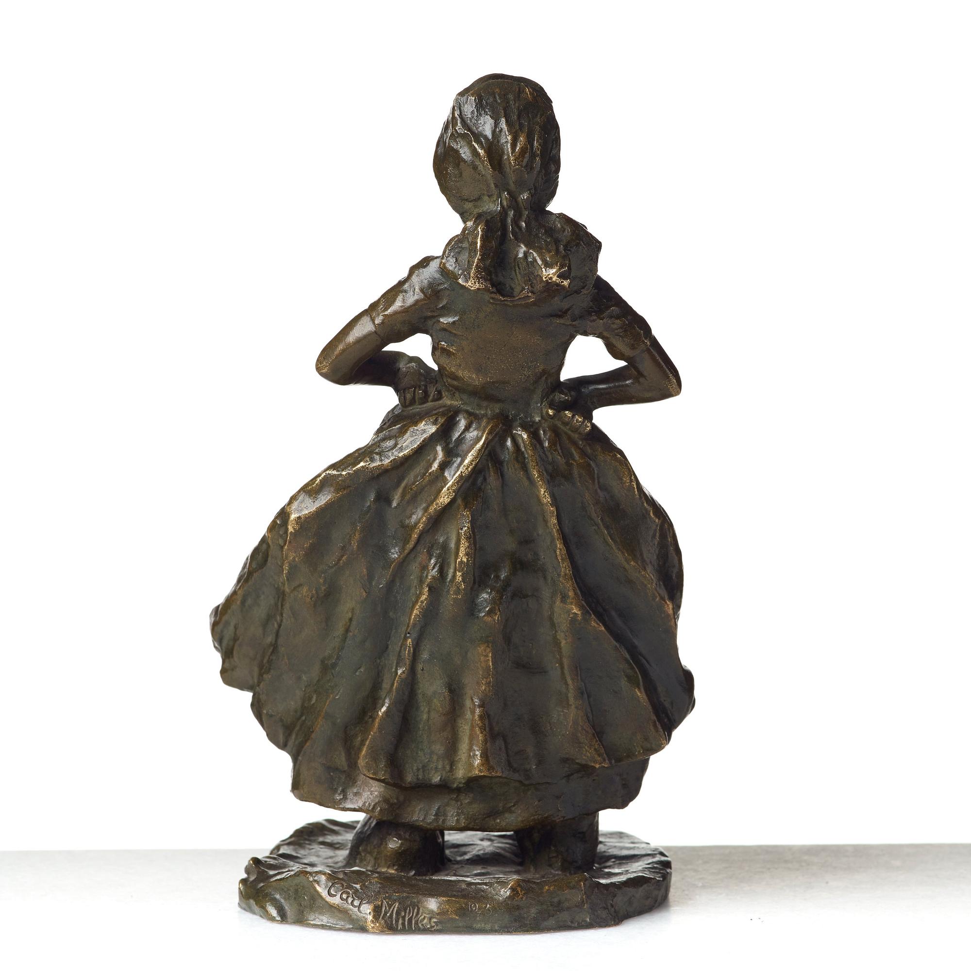 Carl Milles, "La petite Boudeuse".
