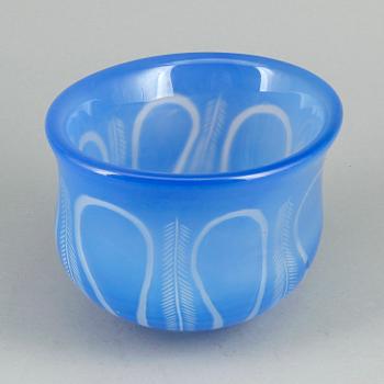 SKÅL, glas, Graal, Edward Hald, Orrefors, Signerad.