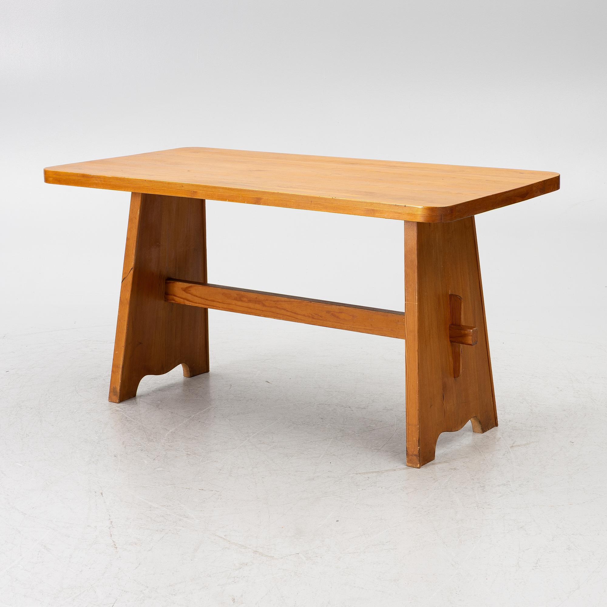 Göran Malmvall, Dining table, mid-20th century.