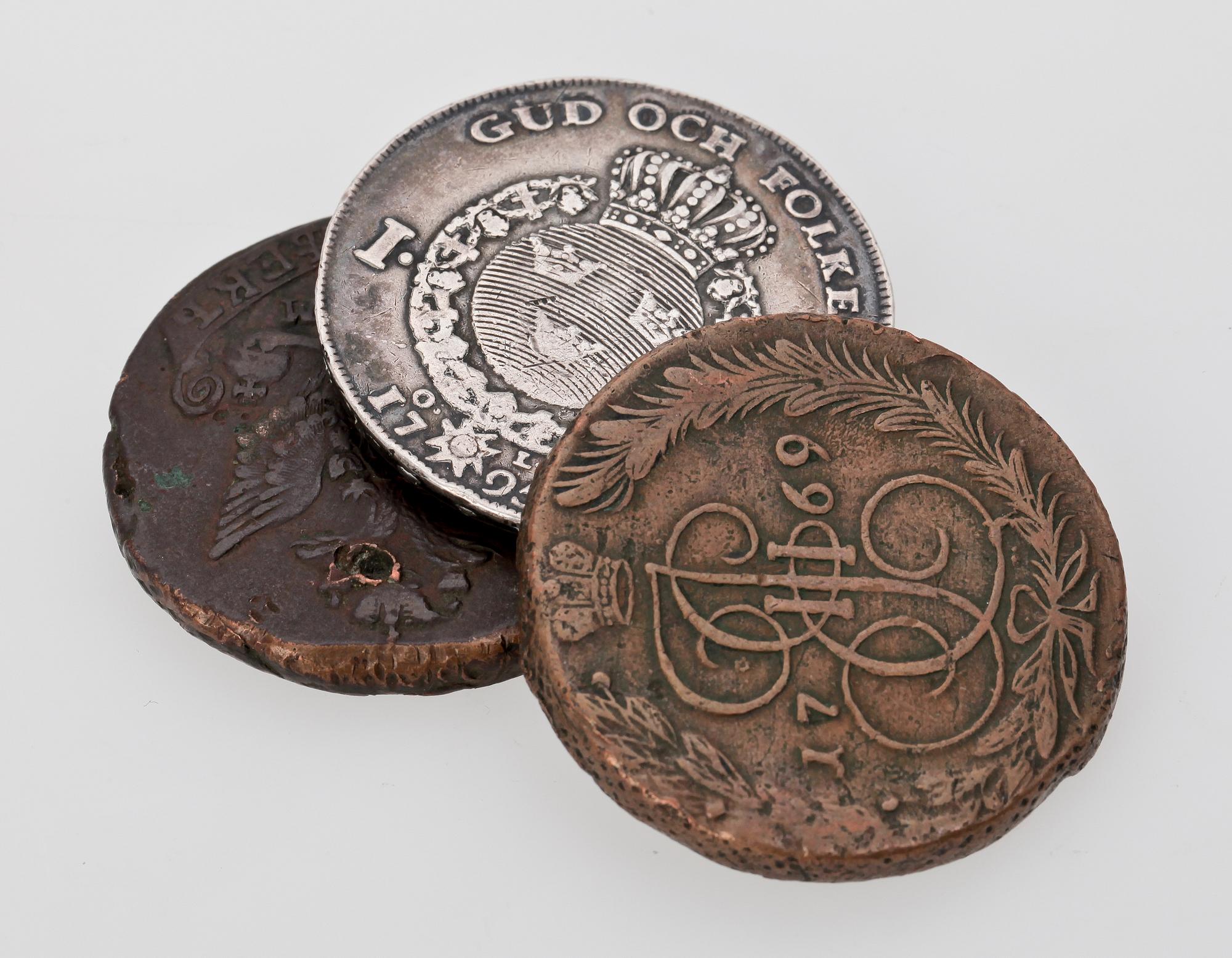 MYNTALBUM, 1800/1900-tal.