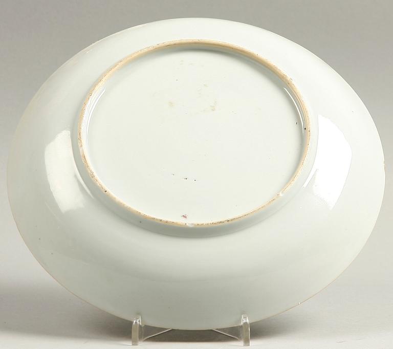 TALLRIK, porslin, Kina 1700-tal.
