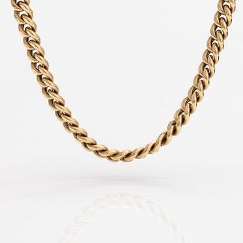 Halsband, 14K guld. Finska importstämplar, 2000.