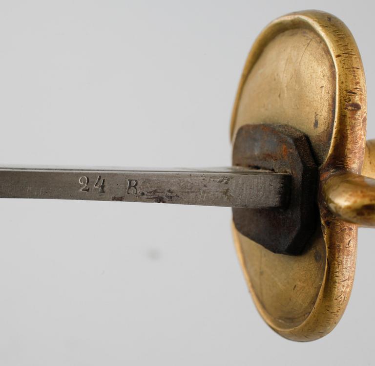HUGGARE, för infanteriet, m/1748-1856.