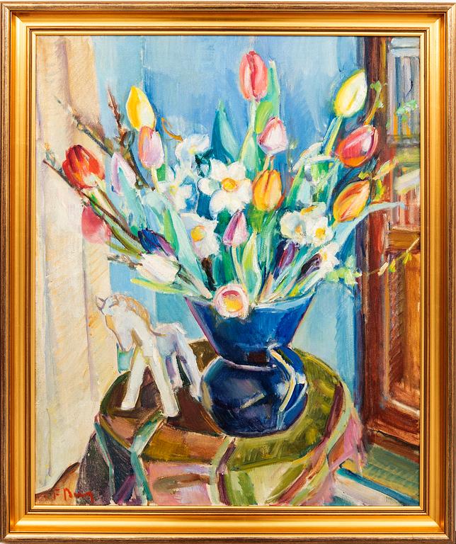 Frans Berg, olja på duk signerad.