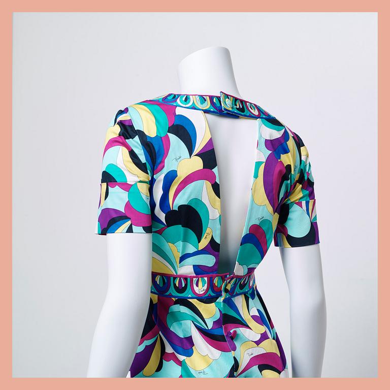 DRESS, Emilio Pucci, italian size 38.