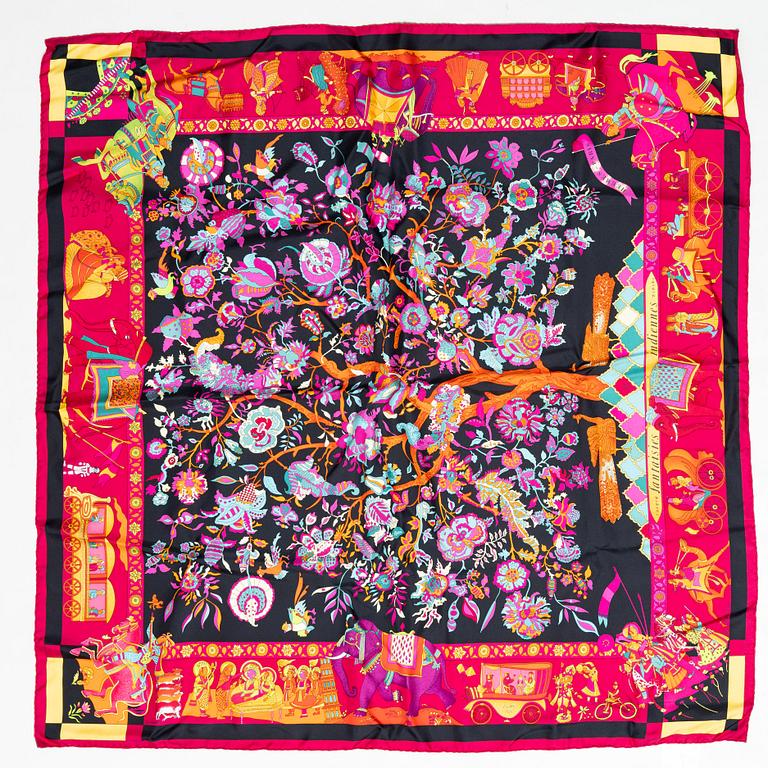 Hermès, scarf, "Fantasies Indiennes".