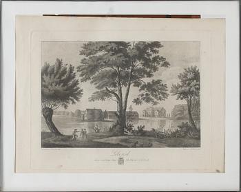 KOPPARSTICK 5 st, 1800-tal.