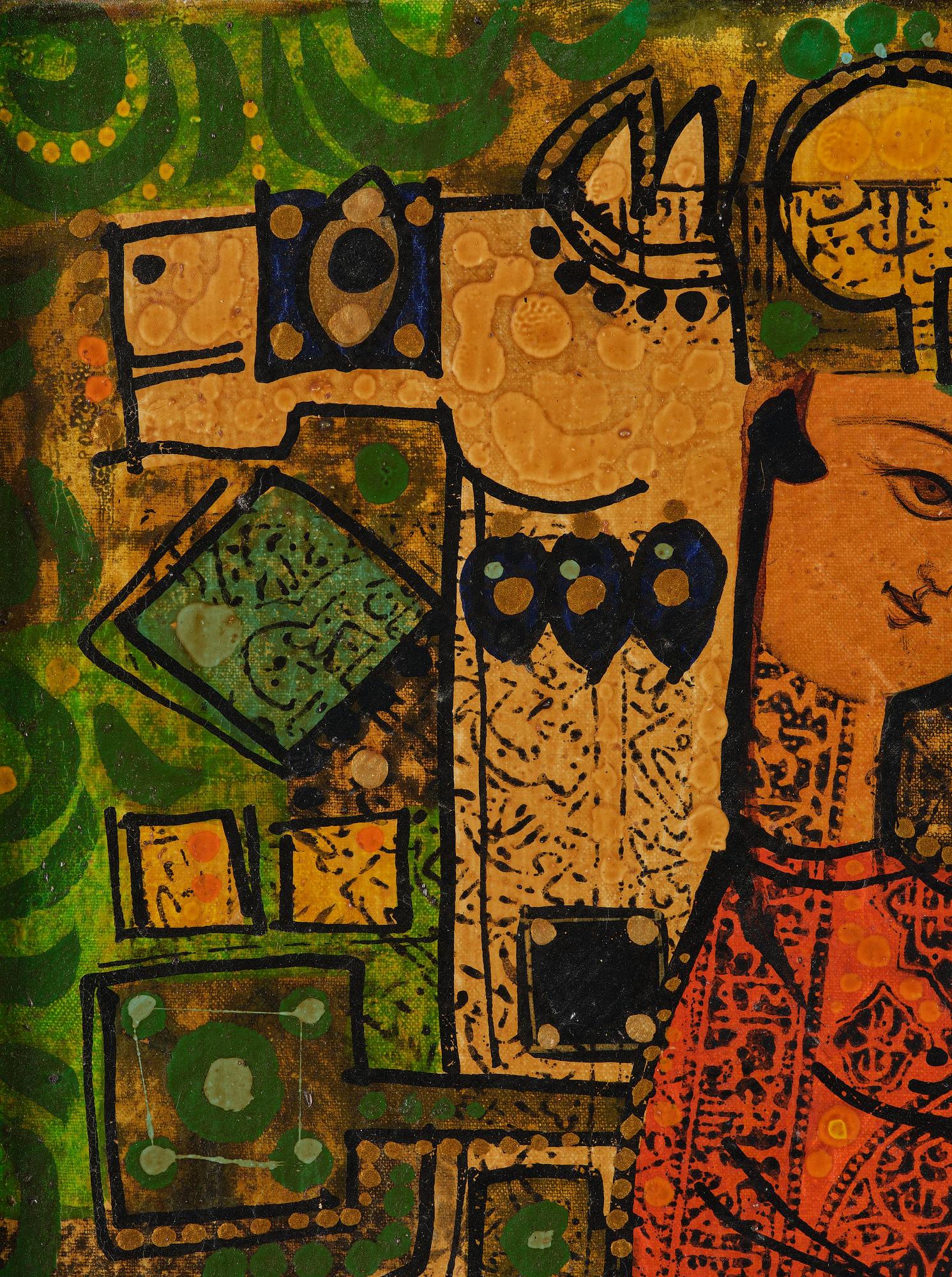 Sadegh Tabrizi, Figure scene.