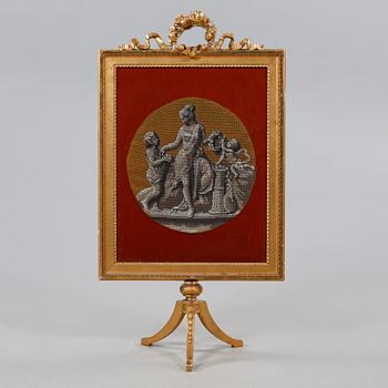 ELDSKÄRM, gustaviansk stil, omkring 1900.