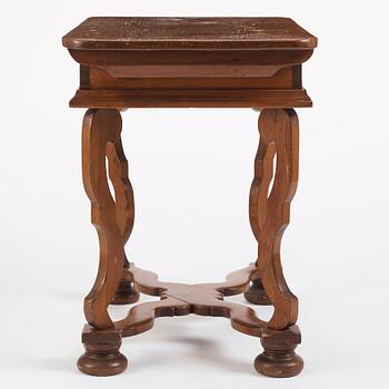 A Swedish late baroque table.