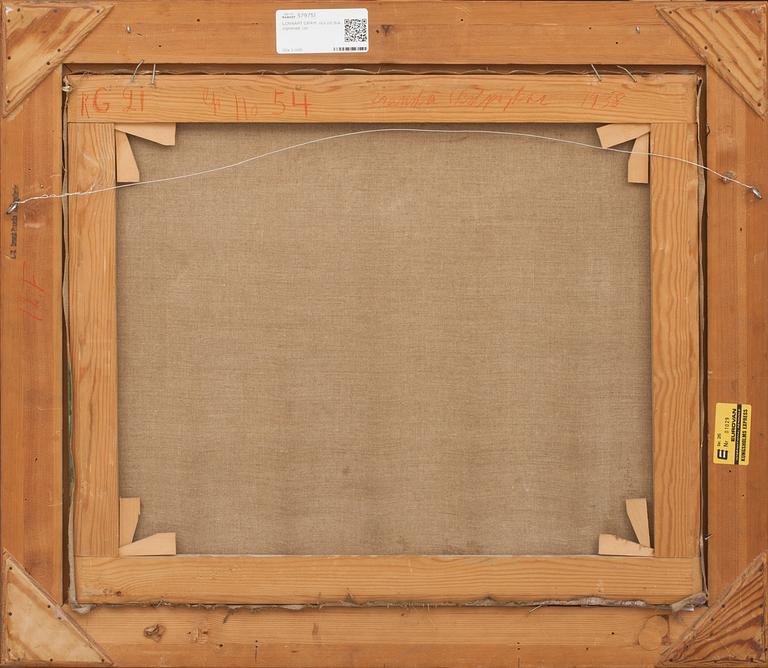 LENNART GRAM, olja på duk, signerad.