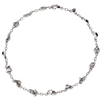 Bertel Gardberg, A NECKLACE, 916 silver, BRG, Helsinki 1954.