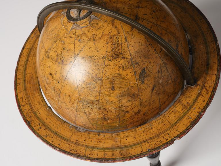 A celestial library globe by Charles Smith & Son (manufacturers of globes in london 1803-62).