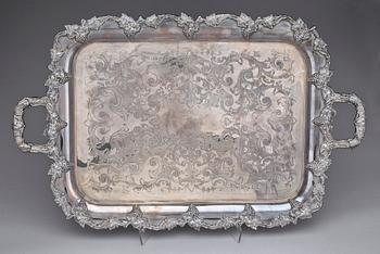 BRICKA, nysilver, rokokostil, 1900-talets första hälft.