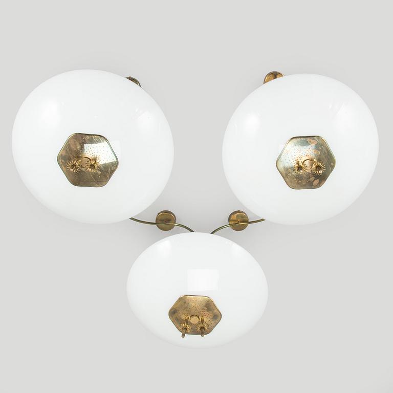 Paavo Tynell, Chandelier, for Taito. Made to order 1950.