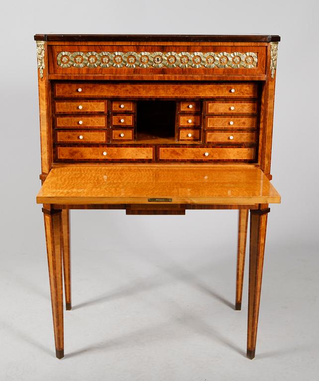 SEKRETÄR, gustaviansk stil, 1900-talets mitt.