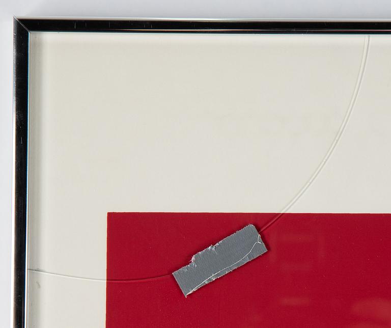 Valerio Adami, silkscreen, signed and numbered 30/100.