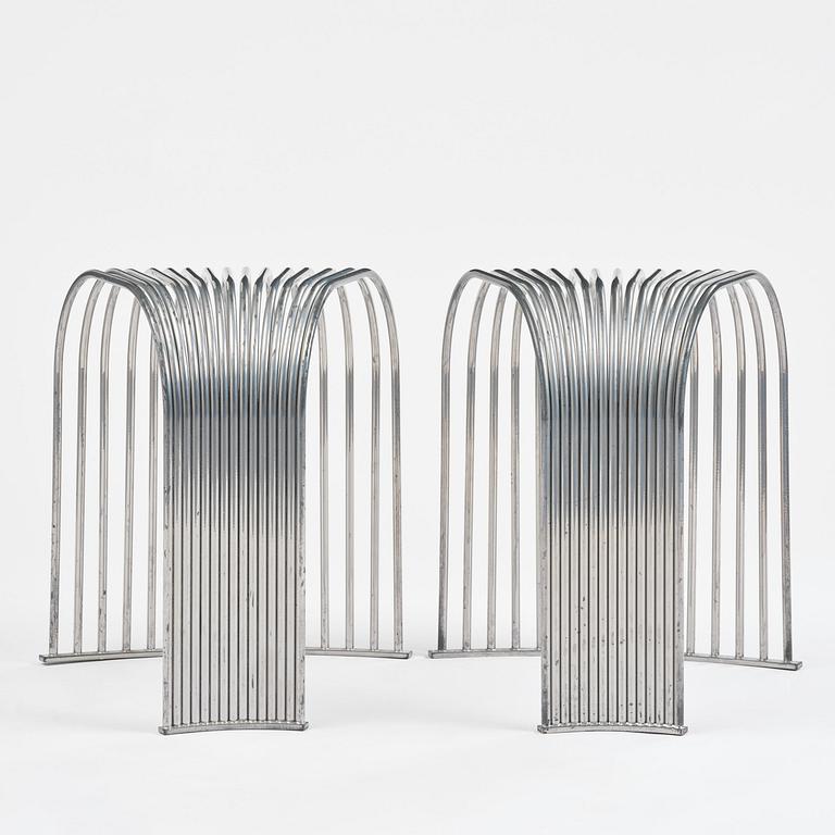 Swedish Girls, a pair of modular stools, "SS-C-90" from the "Seats System" series, ca 2018.