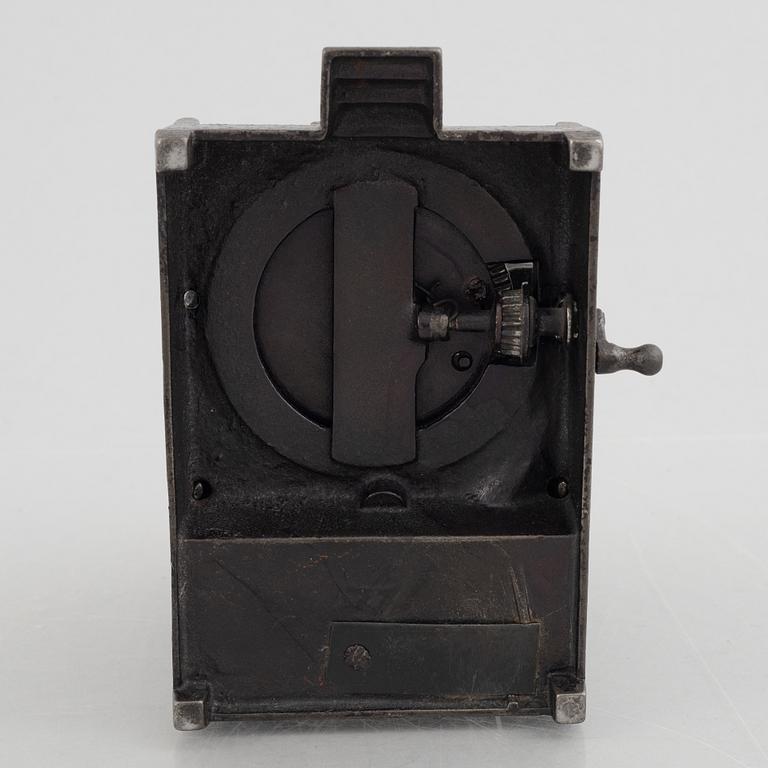 A mechanical bank, late 19th century, probably by Judd Manuf. Comp.