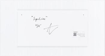 ANDREAS LUNDBERG, "Super lines", gicleetryck på plexiglas, monogramsignerad och numrerad a tergo, 10/15.