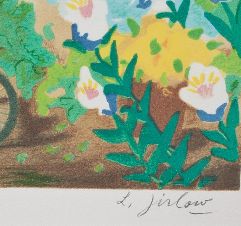 LENNART JIRLOW, färglitografi, signerad och numrerad 96/400.