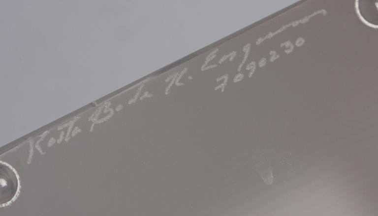 SKULPTUR, glas, Kjell Engman, Kosta Boda. Sign.