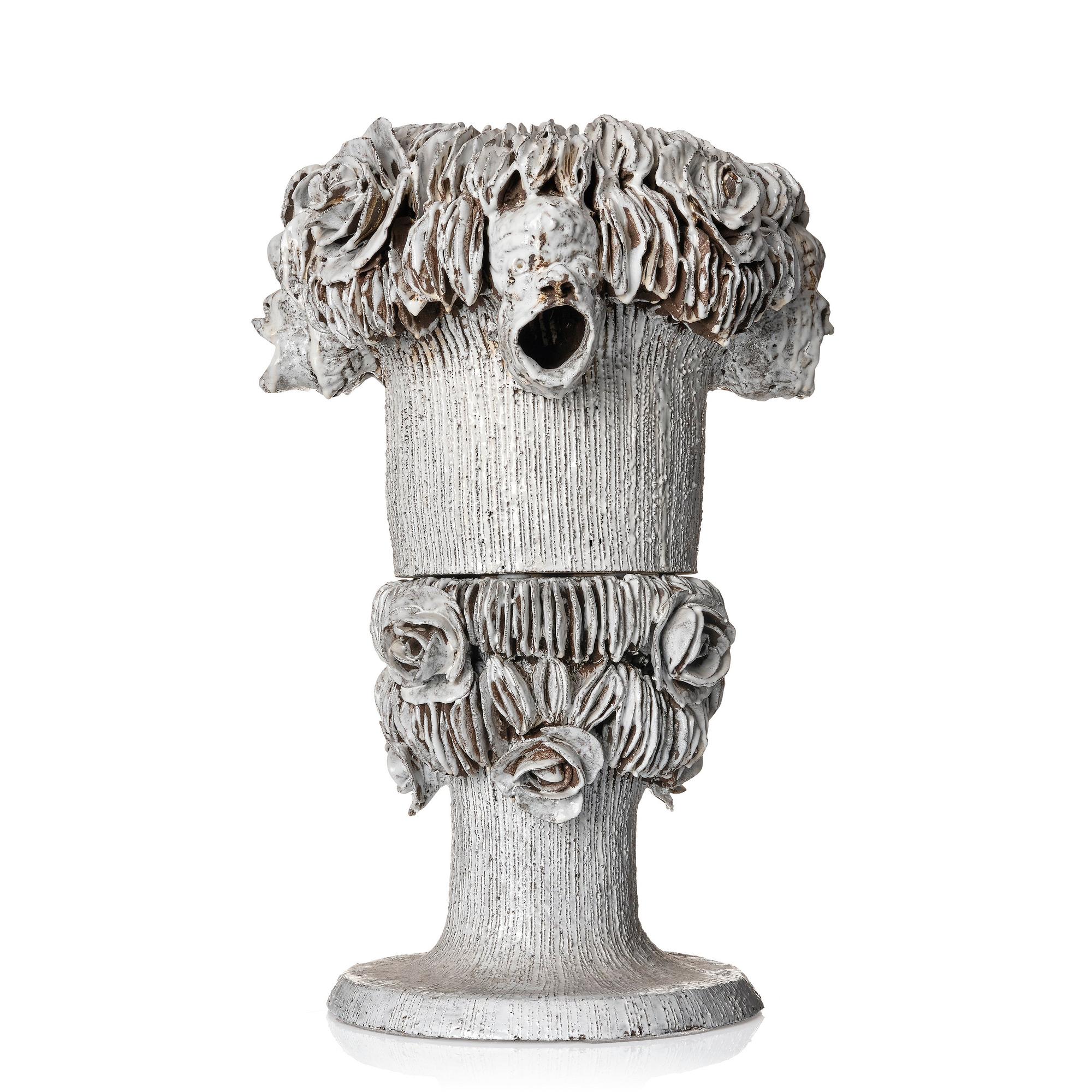 Carl Richard Söderström, skulptur/urna, egen ateljé, Stockholm ca 2010.