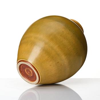 Berndt Friberg, a stoneware vase, Gustavsberg studio, Sweden 1967.