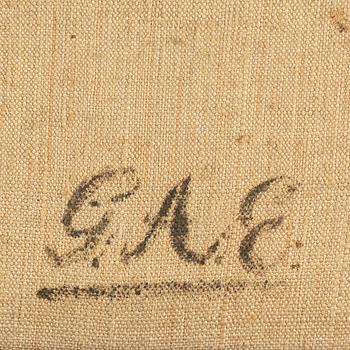 Gustaf Adolf Engman, oil on canvas, signed verso.