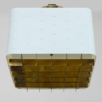 Paavo Tynell, a mid-20th-century 'Tähtitaivas' (Starry sky) ceiling light, Taito Finland.