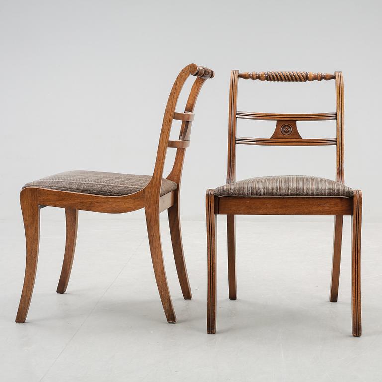 STOLAR, 6 st, "Trafalgar chair", 1900-talets första hälft.