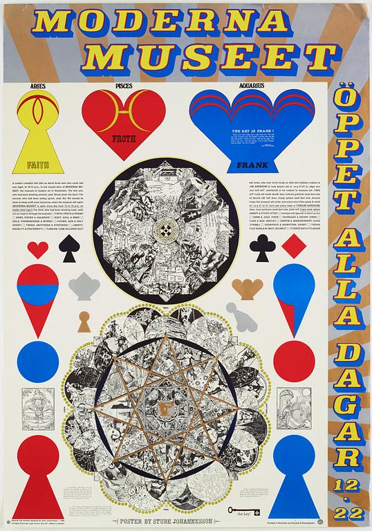 Sture Johannesson, poster, 1969.