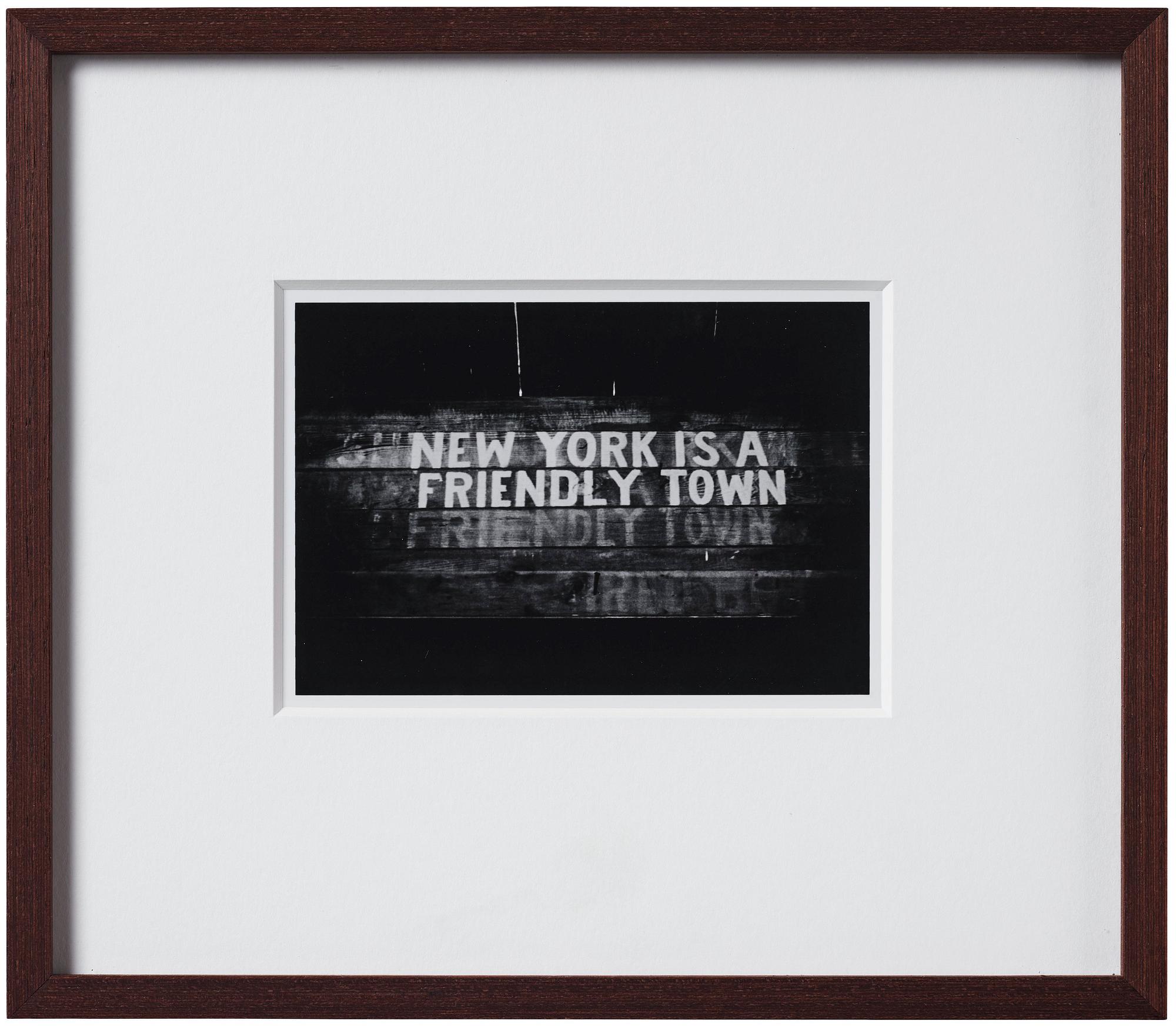 Weegee, "New York is a Friendly Town, New York", ca 1945.