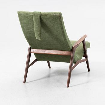 Vilstol/fåtölj, modell "Siesta", Jio Möbler, Sverige, 1960-tal.