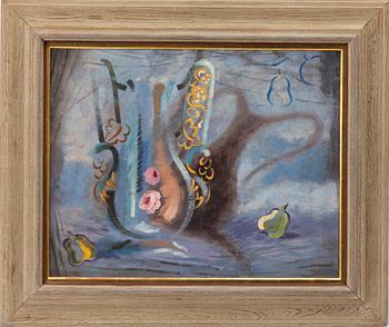 Stellan Mörner, "Stilleben med vas och päron".