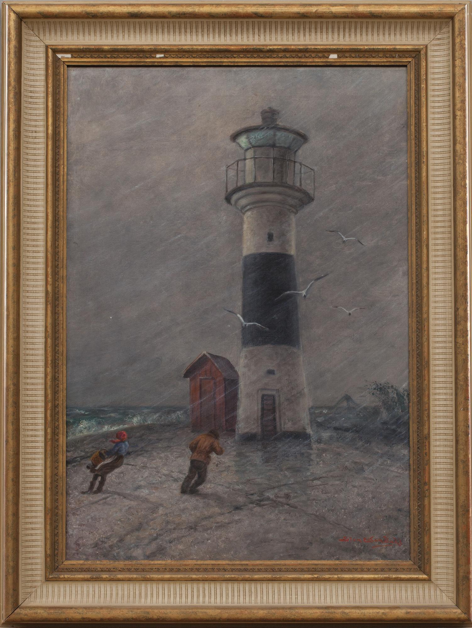 STEN EKENDAHL, oljemålning på duk, signerad.