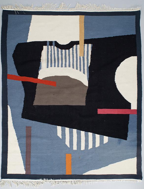 Ceci Söderlund, a 'Sam' rya rug. Circa 200 x 170 cm.