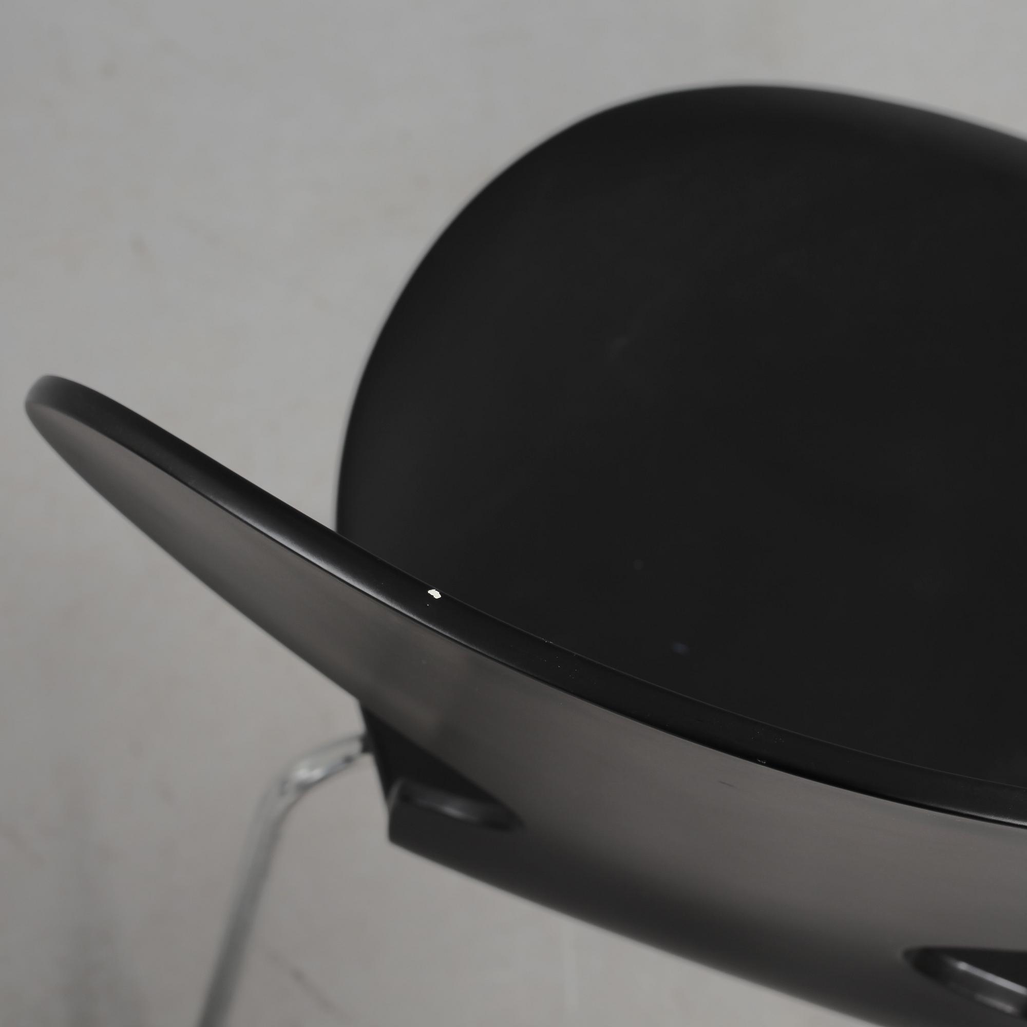 STOLAR, 6 st, "Myran", Arne Jacobsen, Fritz Hansen, 1978 och 1980.