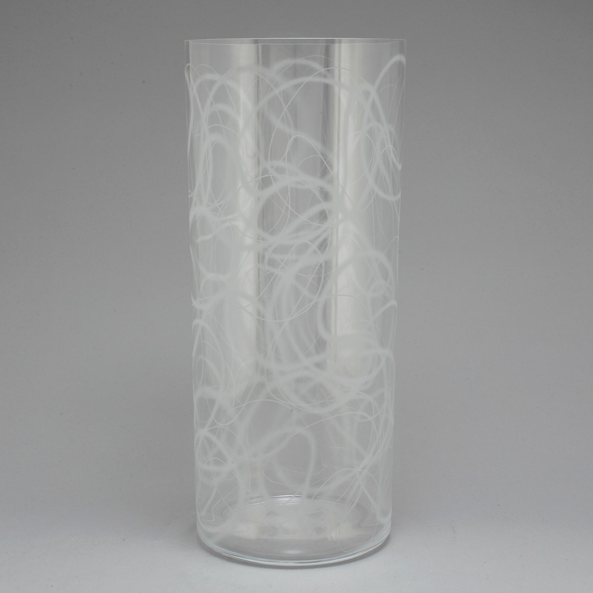 INGEGERD RÅMAN, vas, glas, "Slowfox", Orrefors.