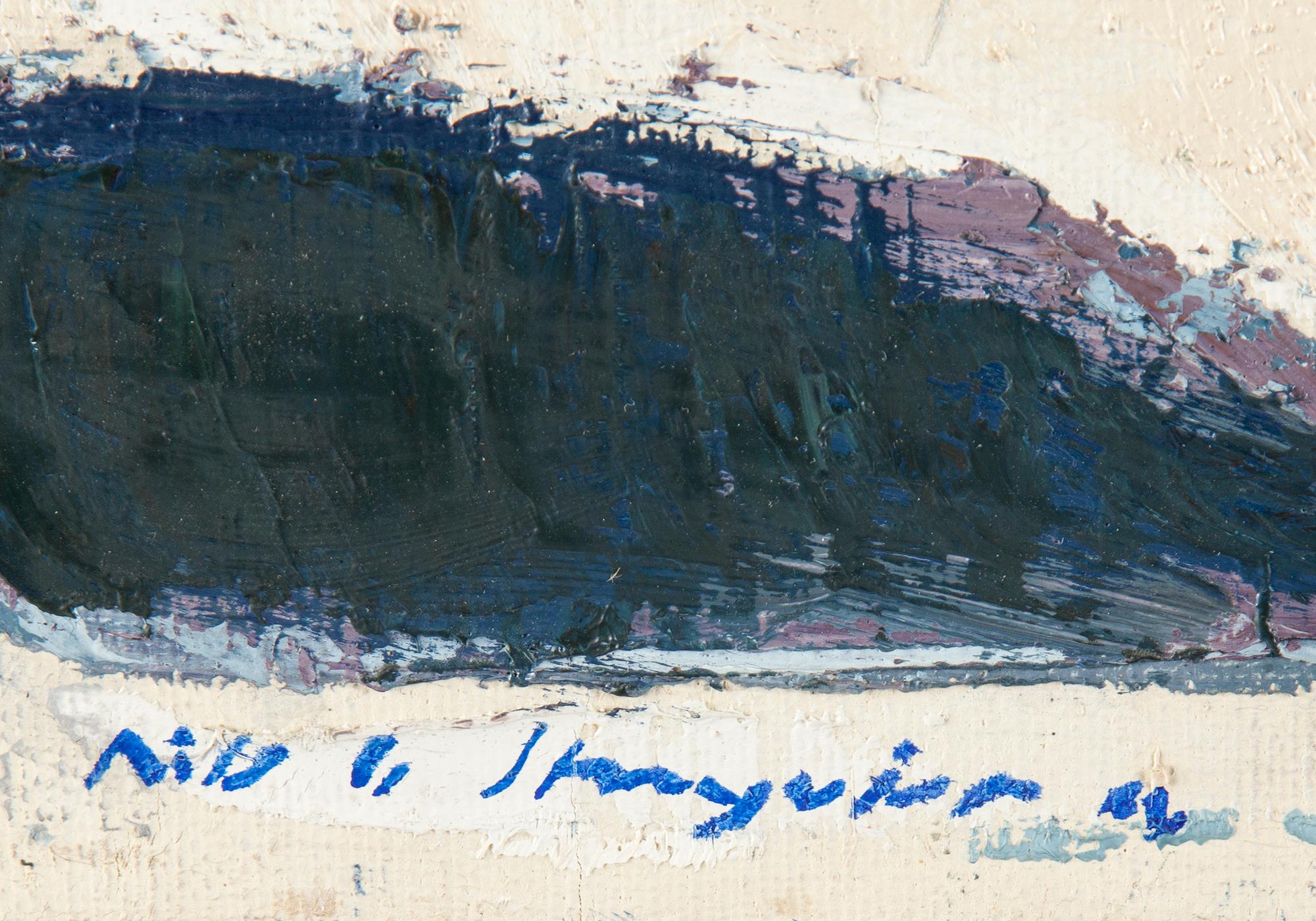 NILS G STENQVIST, oil on canvas. Signed and dated -62.