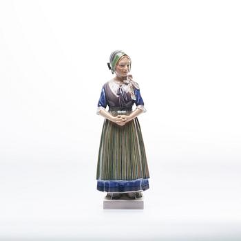 FIGURIN, Dahl Jensen, porslin, 1900-talets andra hälft.