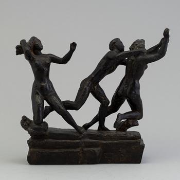 AXEL WALLENBERG, Sculpture, bronze, signed and dated 1938. Foundry mark.