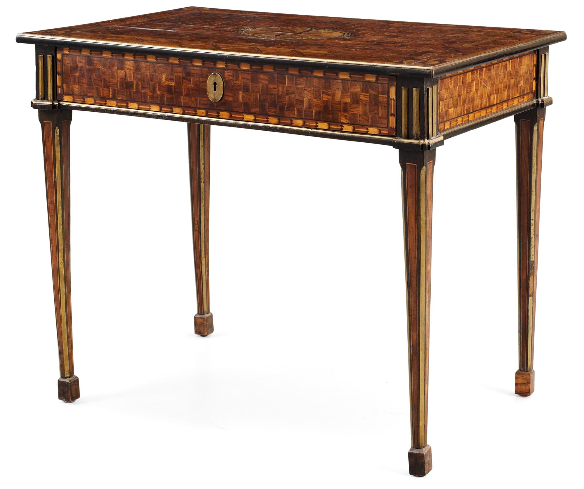 A North European late 18th century table.