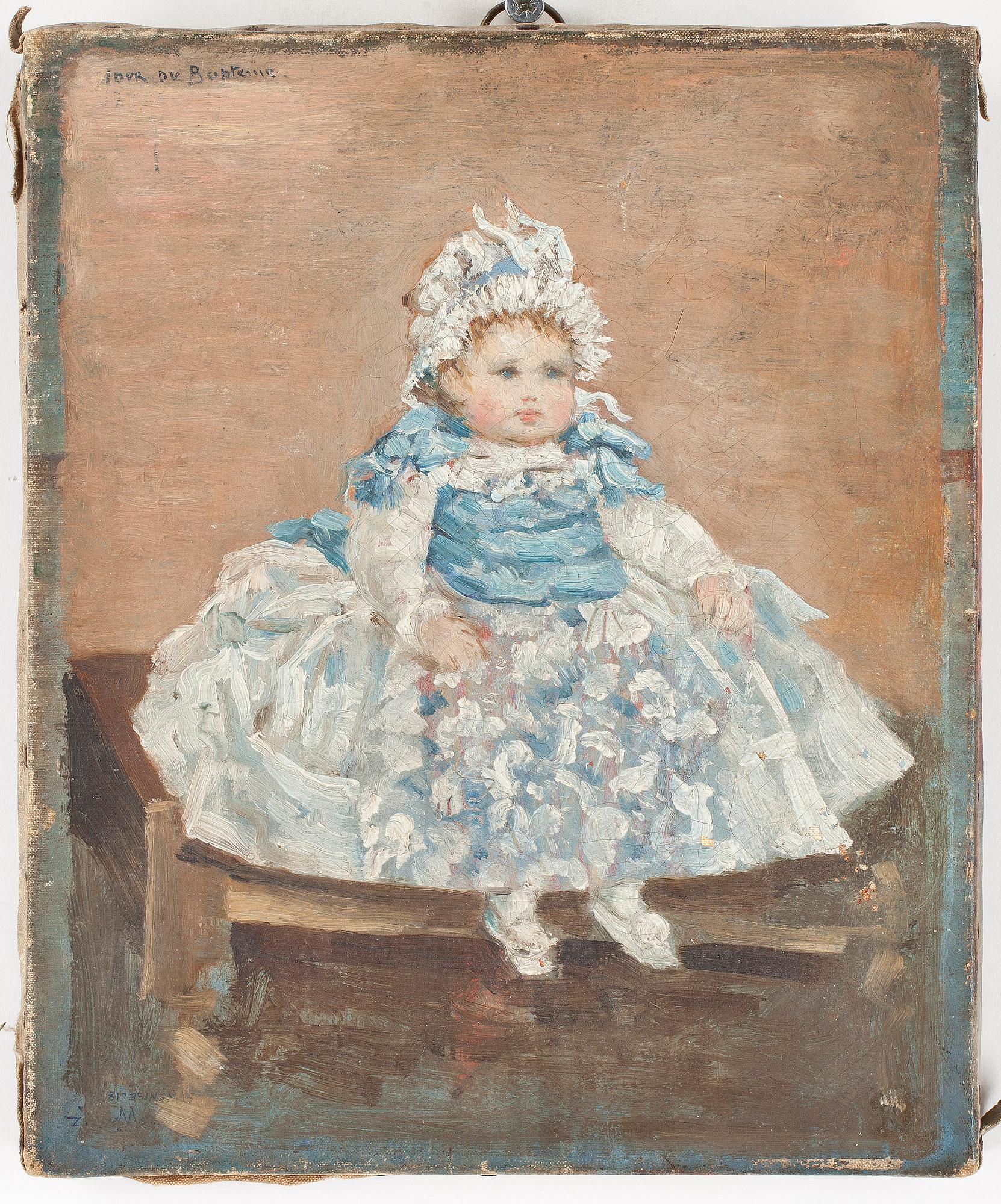 OKÄND KONSTNÄR, olja på duk, troligen Ryssland, otydligt signerad, 18/1900-tal.