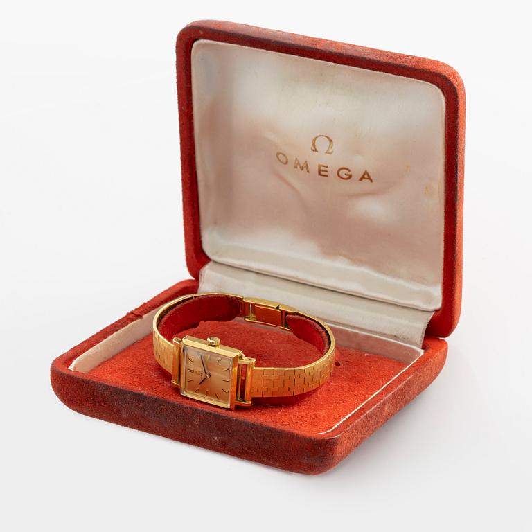 Omega, armbandsur, 19,5 mm.