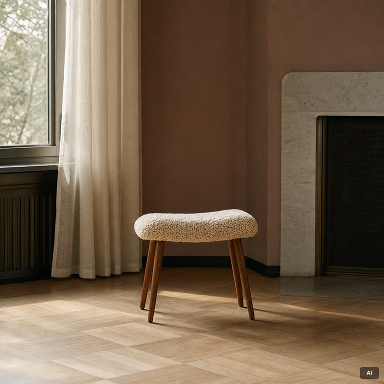 Stool, 1950s/60s.