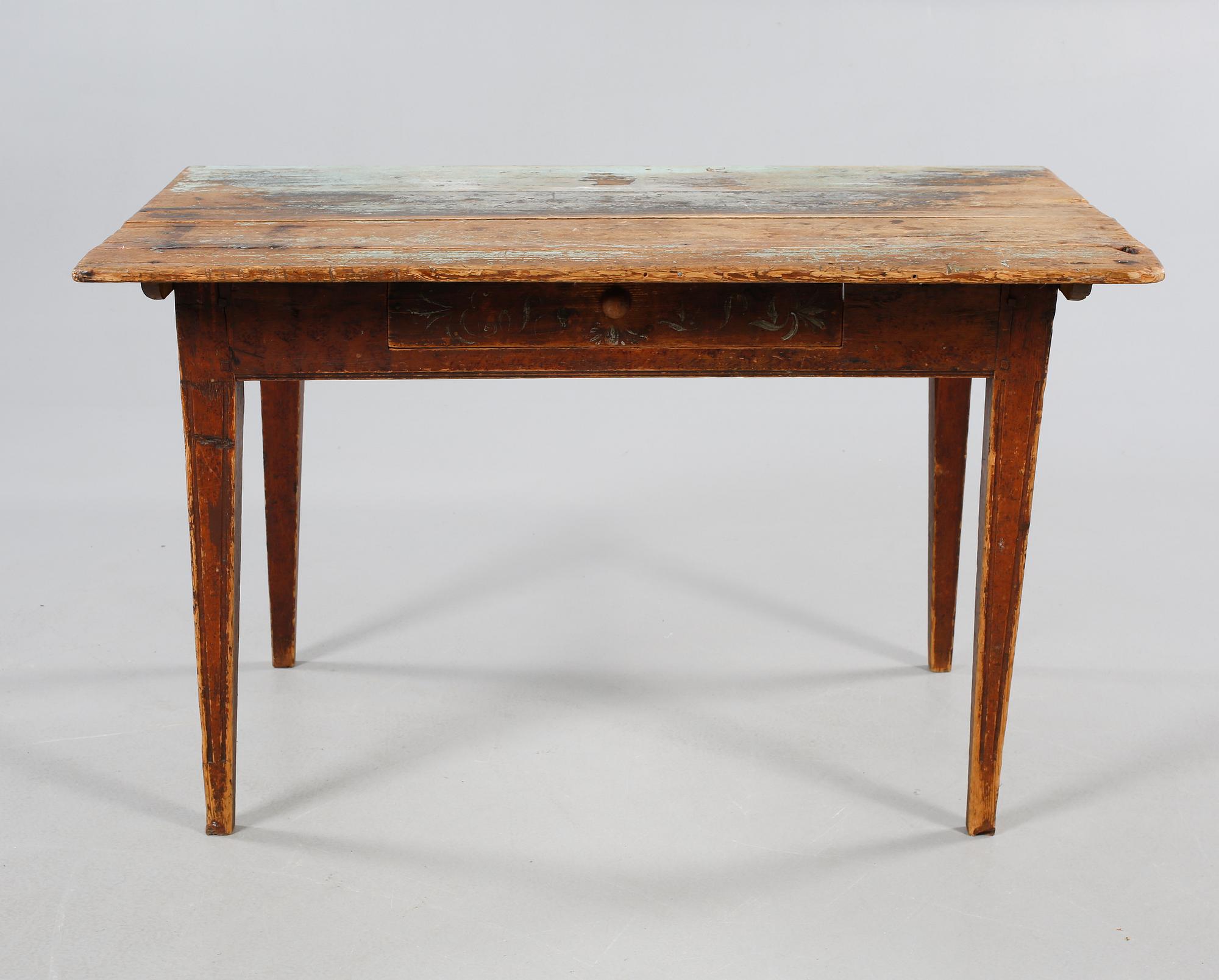 BORD, troligen Hälsingland, 1800-talets första hälft.